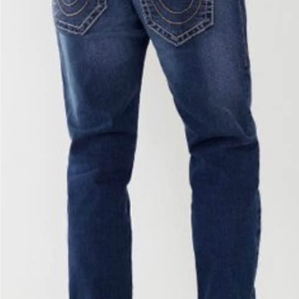 True Religion Dark Blue Straight Jeans